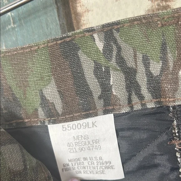 Real Tree blizzard proof Men's Camouflage Pattern Pants - Picture 4 of 16